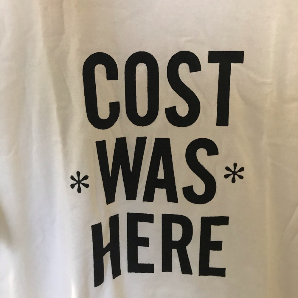 Only NY COST WAS HERE t shirt NWT - Picture 2 of 4